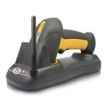 Black Industrial 2D Barcode Scanner , Cordless Logistic Reader