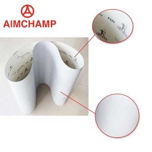 China 6 Inch 150 Mm Woodworking Sandpaper White Colour Round Sanding Disc Dry Wall factory