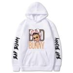 Breathable Polyester Cotton Hooded Knit Sweater Anti Shrink Customied Logo