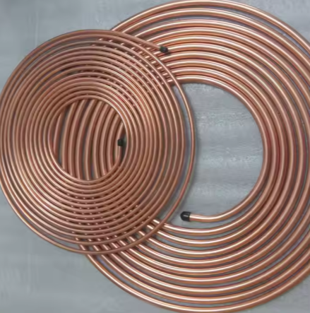 C10100 C11000 ASTM Refrigeration Copper Tube Coil C12200 B280