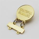 Corporate LOGO brooch custom, custom corporate LOGO badge, suit collar custom,