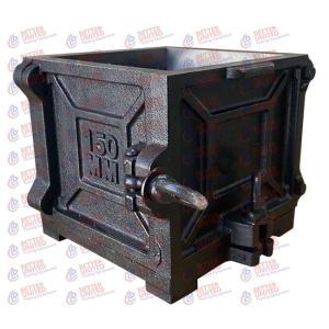 China Cast Iron Cube Mould 6kg 150mm Cube Mould Corrosion Resistance factory