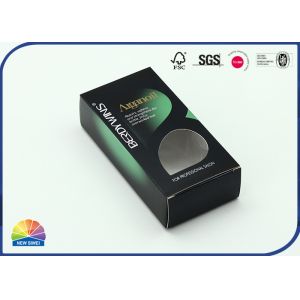 China Biodegradable Reverse UV Printing Folding Carton Box With PET Tray factory