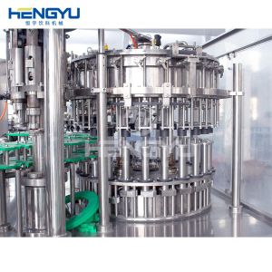 CSD Automatic Glass Bottle Easy to Open Ring Pull Cap Soft Carbonated Drinks