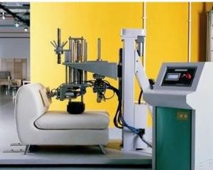 China BIFMA X5.1 / X5.4 Furniture Testing Equipment PLC Touch Screen Seat / Sofa Durability Testing Machine factory