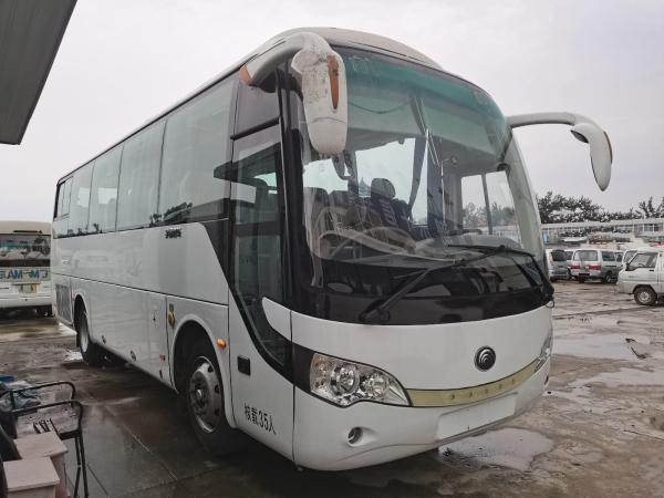 YUTONG Bus 35 Seats Second Hand Diesel Fuel ZK6107 Coach Used Bus Export Used