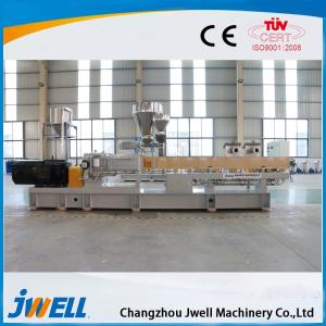 China PVC Ribbed Plastic Pipe Extrusion Line , PVC Pipe Production Line Jwell Brand factory