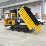 ZHONGMEI Ce Certificate Mini Dumper Construction Site 4.5km/h Auto Loader Dumper
