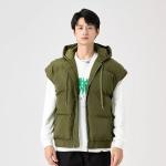 High Quality Puffer Vest Sleeveless Plus Size Mens Vests Vest Stand Collar Thick