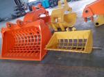 Customized Excavator Sieve Skeleton Bucket For Parts 0.4 Cbm