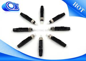 China 0.3dB FC UPC Quick Connector / Fiber Optic Fc Connector / FC UPC Single Mode Fiber Optic Cable Connector Types factory