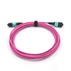 China Multimode OM4 MPO MTP Cable 2m 12 Core 1300nm For FTTX factory