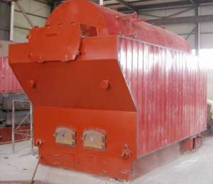 China DZH Coal Fired Steam Boiler , Coal Hot Water Boiler Low Fuel Consumption factory