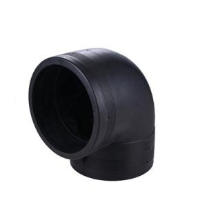 China DN20-100 HDPE 90 Degree Elbow For Water Supply factory