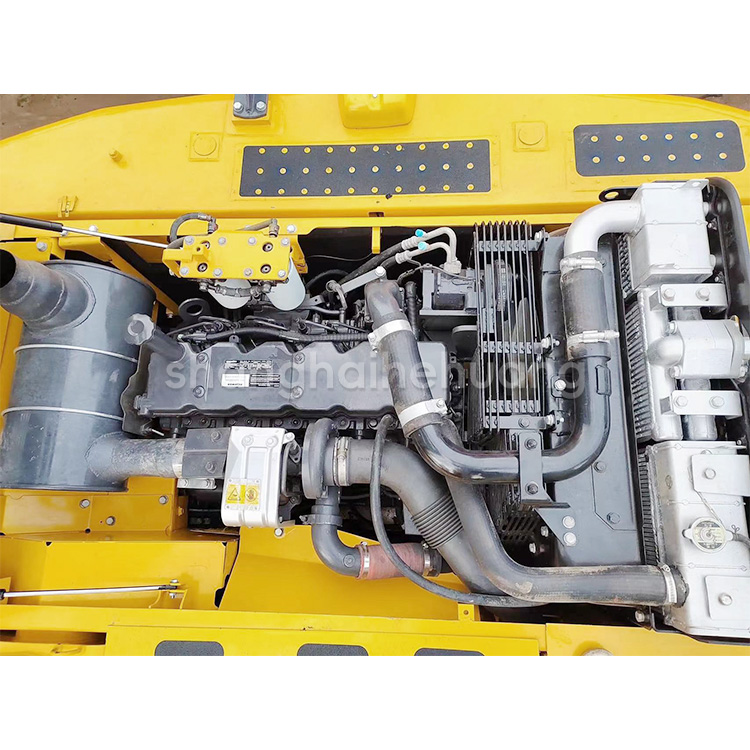 0.8m3 Second Hand Komatsu PC200 Excavator With Original Color And 19900kg Operating Weight