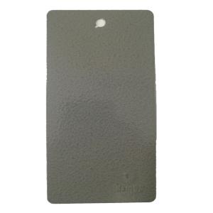 China 500 Hours Salt Spray Test Polyester Powder Coating Ral 9005 Color Corrosion Resistance for Indoor/Outdoor Applications factory