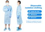 Artibetter Disposable Isolation Gown , Protective Coverall Waterproof Non Woven