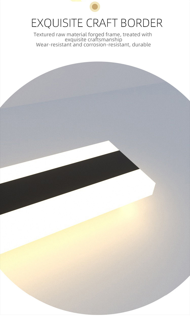 9w 11w 19w 24w Outdoor Waterproof LED Wall Lights Commercial Sand Black 3000K/6000K