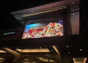China Glass Transparent LED Mesh Screen 800W Outdoor Video Wall factory