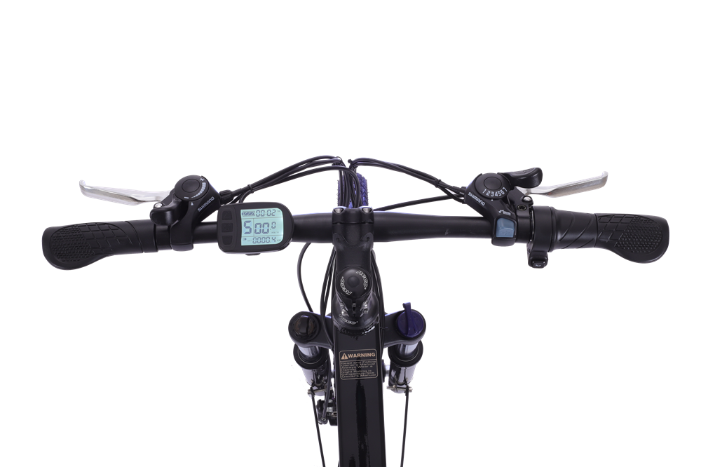 48V 10AH Folding Electric Mountain Bike with 21 Speed Gears and Shimano 3*7 Derailleur