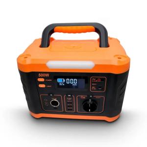 China Rechargeable Portable Solar Power Station 220V AC Pure Sine Wave for Camping factory