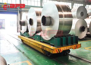 China Wireless 20T Battery Powered Coil Transfer Cart For Cable Handling factory