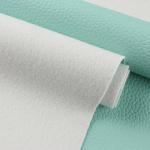 Lychee Synthetic Handbag PU Leather Brushed Bottom 1.2mm Thickness