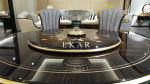 Italian Luxury Round Dining Table With Rotating Centre
