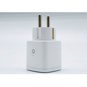 Durable Wifi Smart Plug Outlet / EU Plug With Energy Monitoring Set Schedule