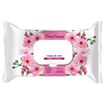 100 Pcs Disposable Wet Wipes , Biodegradable Baby Wipes CE / ISO Passed
