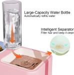 2.5L Steel Pet Water Dispenser Automatic Water Bowl For Small Dogs