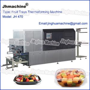 China Starbucks coffee lid theromoforming machine/with lower power consumer and smart control factory
