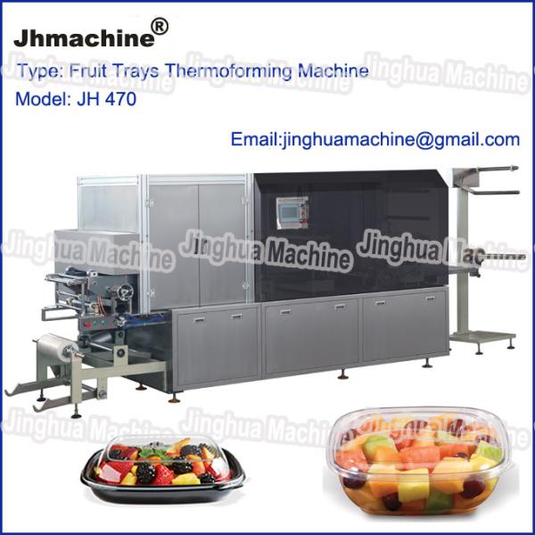 Plastic Trays/food box theromoforming machine/with lower power consumer and