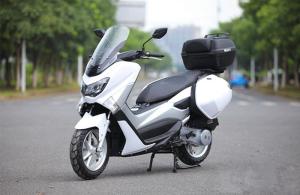 China Air Cooled Adult Motor Scooter 85KM / H Max Speed With Hydraulic Shock Absorber factory