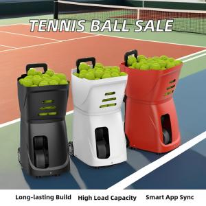 China 2025 New Professional Tennis and Padel Ball Machine Outdoor APP Control Padel Tennis Ball Launch Training Shooting Machine factory