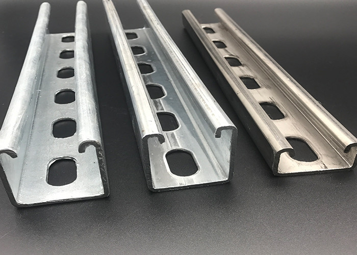Construction Material Hot Dip Galvanized Slotted Unistrut Channel