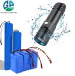Customized 18650 Lithium Rechargeable Battery ICR18650 Battery Pack 3.7v 5p 6p