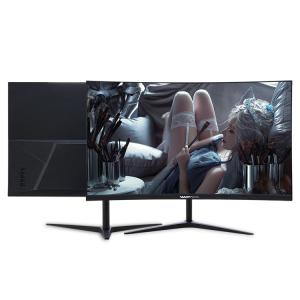 China 27 Inch 144Hz 165Hz Curved Computer Monitor , 1ms FHD Frameless Gaming Monitor factory