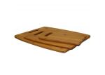 Premium Bamboo Cutting Board Set of 3, Wooden Chopping Board Kitchen Cutting