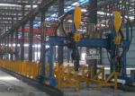 High Frequency Cross H Beam Welding Production Line Carbon Steel Material