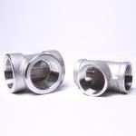 3000LB 4inch Sockets Butt Weld Reducing Tee / 40mm solvent weld tee