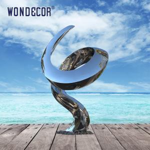 China Stereoscopic Customizable Forged Metal Sculpture Spiral Upward factory