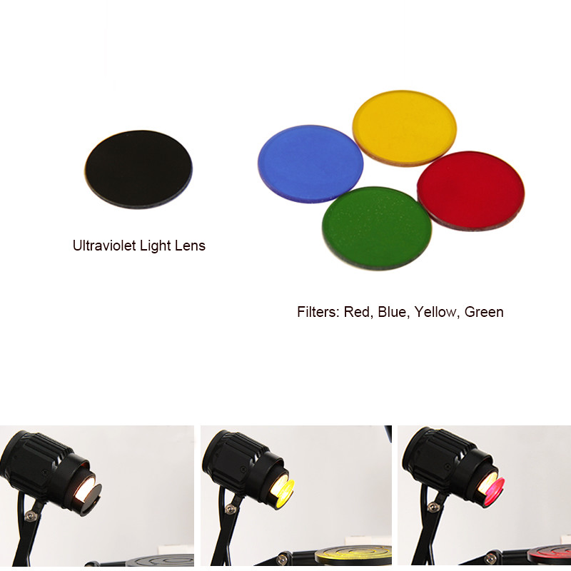 Forensic Comparison Microscope with 2x~240x Magnification LED Illumination and