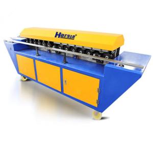 China Automatic T12 Galvanized sheet duct flange forming machine in stock factory
