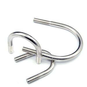 China DIN 3570 Pipe Threaded U Bolt For 6 Inch Lift Corrosion Resistance factory