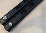 445mm Long Excavator Bolt On Rubber Track Pads 124mm Wide