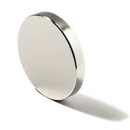 China Magnetics N45 1.5&quot; x 1/16&quot; Disc , Package of 10 NdFeB Permanent Magnets factory