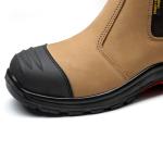 Genuine Leather Construction Safety Shoes Steel Toe S3 Safety Boots For Welding