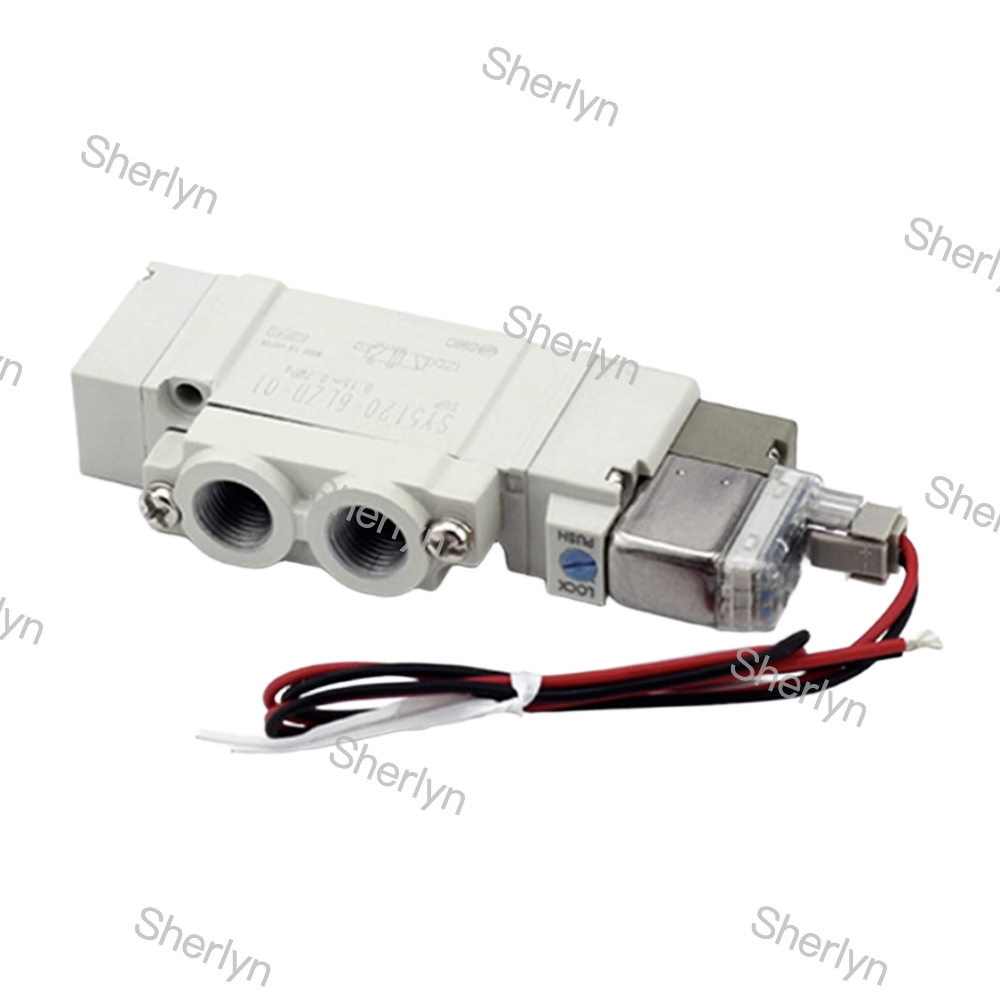 SY3120-5LZD-C6 SMC Solenoid Valve 2-Position Single Solenoid 24 VDC