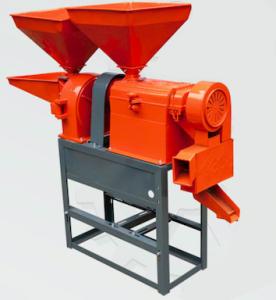 China Electric Rice Mill Machine Combined With Disc Mill Crusher factory